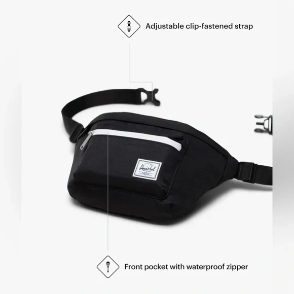 NWT! HERSCHEL CROSSBODY/HIP BAG! MOST POPULAR HERSHEL BAG! 5 ⭐️’S ON ALL SITES! - Picture 2 of 9